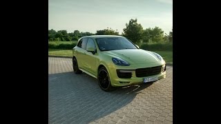 Porsche Cayenne GTS - dźwięk wydechu silnika / exhaust sound