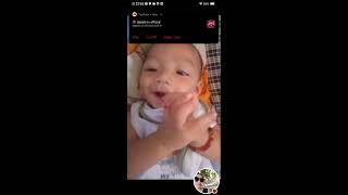 Blush TV is live! CUTE BABY SAVEY LAUGHING💋