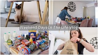 Grocery Haul, Keep Cool in Heatwave, New Hair, New Phone - Weekend Days in the Life Vlog