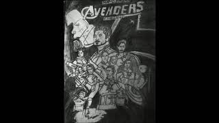 Avengers endgame drawing.