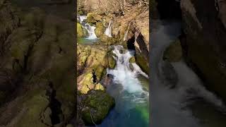 Breathtaking Waterfall beside Resort Ujëvara e Drinit ( Resort Drin Waterfall) - Pejë, Kosovo 🇽🇰