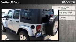 2009 Jeep Wrangler Unlimited 4WD Sahara  - Pasadena