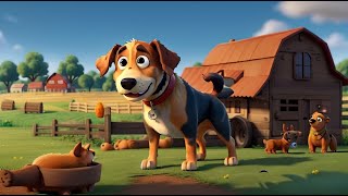 A Dog and a Farmer Story With Subtitle | Kids Story In English | Story for kids #kids