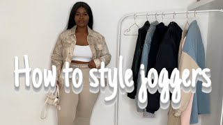 HOW I STYLE PLT JOGGERS/SWEATS LOOKBOOK| 9 different outfit ideas