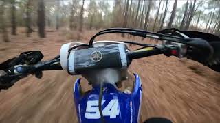 YZ250F WFO Ripping Sandy Singletrack GoPro