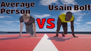 Average Person VS Usain Bolt