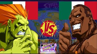 Super Street Fighter II X - grand master challenge FabsGtz vs FUCKB01