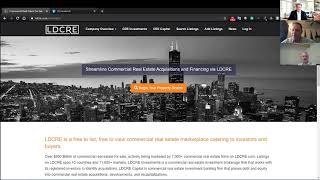 What is the LDCRE Commercial Real Estate Platform and how does it differ from other CRE marketing?