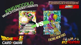 King Piccolo World Conquest Awaits VS Piccolo Facing New Foes #zenkai #dragonballsupercardgame