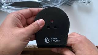 Amer Mounts Articulating Monitor Arm (EZCLAMP) Unboxing