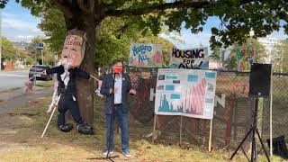 Vancouver NDP MP Don Davies, Housing Rally, Little Mountain, Sept 8 2021