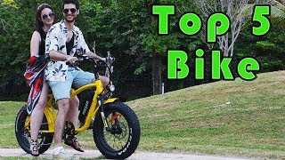 Fat Tire Electric Bike Top 5 on Amazon - Natro, Addmotor, Ecotric, Cyrusher