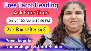 Free Tarot Reading & Astrological Remedies Live with Priya Jagirdar | Famous Numerologist of India |