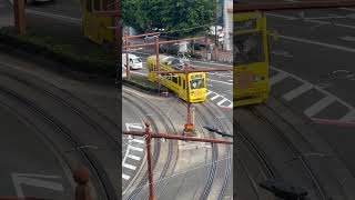 Old Tram in Okayama #shorts