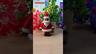 Mini Santa Claus with Super Clay 🎅🎄 |Merry Christmas| #shorts #youtubeshorts #clayart