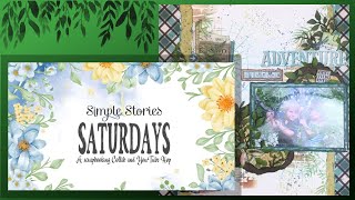 Simple Stories Saturday/Scrapbook Process/Adventure Up A Tree