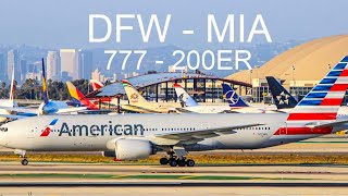 TRIP REPORT | DFW - MIA AMERICAN AIRLINES 777-200ER WITH ABORTED LANDING!