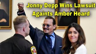 Johnny Depp wins libel lawsuit against ex-wife Amber Heard. Watch moment Johnny Depp wins