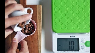 Coffee at Home Tips: Weight 家でコーヒー コツ 重量