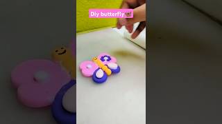 ক্লে দিয়ে বানালাম প্রজাপতি 🦋#ytshorts #claycraft #clayart #shorts #shortsfeed