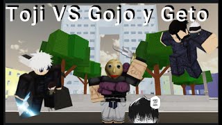 Baldi TOJI VS GOJO y GETO / Jujutsu Shenanigans / Roblox / Venciendo a Teamers parte 24