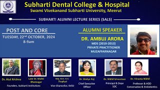 POST AND CORE | SUBHARTI ALUMNI LECTURE SERIES