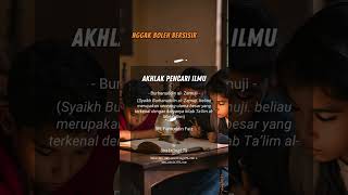 Akhlak Pencari Ilmu 2