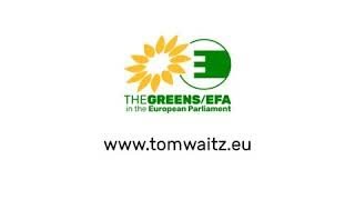 Thomas Waitz (Greens/EFA) forder im Plenum des EU Parlaments zu Climate Law forder 65% weniger CO2