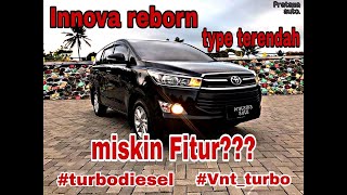 Review Lengkap Toyota Kijang Innova Reborn 2.4 G #innovareborn #innovadiesel