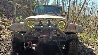 Beautiful Boone County WV in a Jeep Wrangler TJ