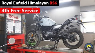 Royal Enfield Himalayan BS6 | 4th Free Service Cost | Himalayan BS6 @TravelingWithMotoSplit