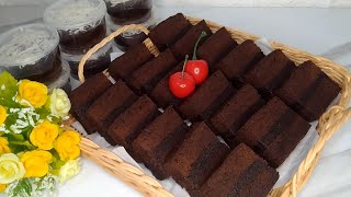 RASANYA ENAK BANGET LEMBUT DAN NYOKLAT - RESEP BROWNIES KUKUS