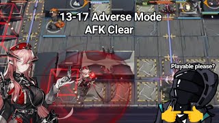 13-17 Adverse(CM) Mode (AFK Clear) [CN] [Arknights]