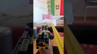 Lego Working bolt action Pistol 3 meters super slow mo shot