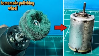 How to make a polishing wheel at home || DIY homemede polishing wheel || @MAJDIY.7