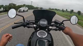 I TOOK the HONDA Rebel 500 for a CRUISE