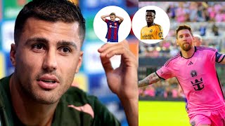 Rodri no Madrid? |Messi no Super mundial? E mais.