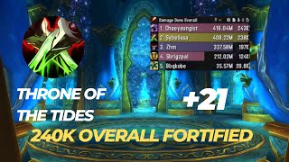 +21 Throne of the tides assassination rogue POV 238k overall dragonflight 10.2.0 season 3