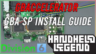 GBAccelerator  Install GBA SP