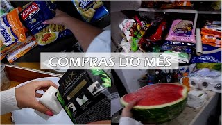 COMPRAS DO MÊS | Quarentena | como higienizo os alimentos | isa daline