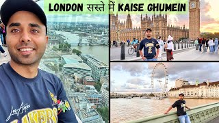 Lets Explore London || Budget City Tour || London Bridge || Palace of Westminster