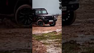 Thar offroading ll #thar #mahindra #shortvideo #tranding #viral #tharlover #offroad #drift