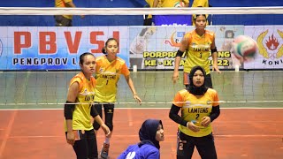 PORPROV VOLI INDOR PUTRI | LAMTENG VS WAY KANAN