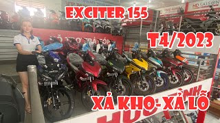 EXCITER 155 | CẬP NHẬT GIÁ THÁNG 4/2023 | TỔNG KHO XẢ LỖ | CAM KẾT RẺ NHẤT KHU VỰC