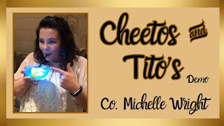 Cheetos and Titos official line dance demo Beginner choreography by Michelle Wright