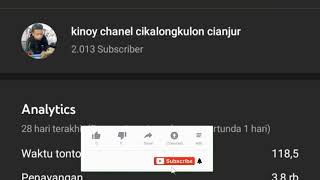 Perkembangan akun YouTube free