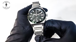 Fossil watch series Everett Chronograph Stainless Steel Watch FS5964 | Unboxing