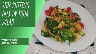 3 mins SALAD for Rapid weightloss|| Perdez le poids rapidement avec cette Salad|| detén esto ahora