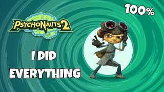 I did EVERYTHING in Psychonauts 2