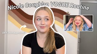 Following NICOLA COUGHLAN'S Vogue Beauty Routine 💄 | Bridgerton Cast - Natural Makeup Look (EASY)